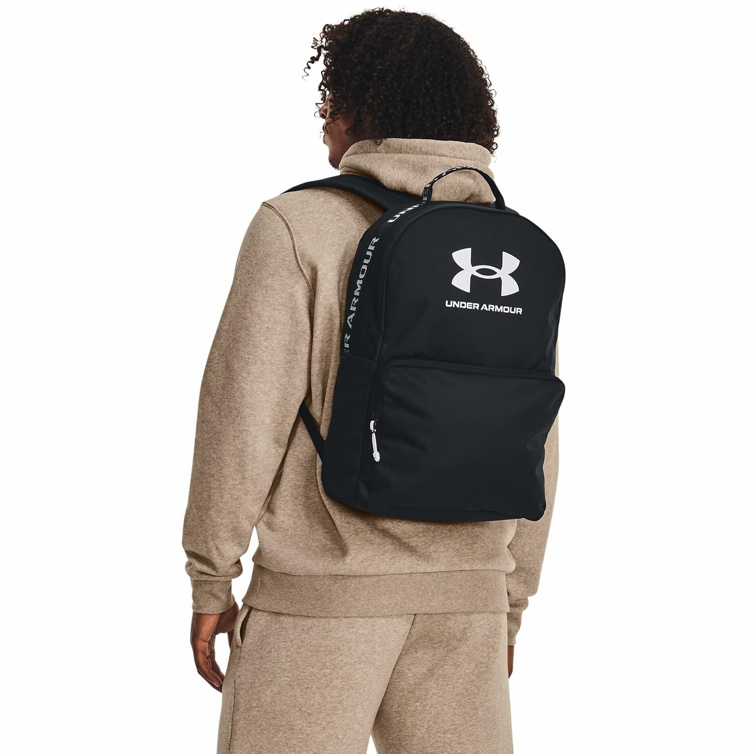 Under Armour Unisex-Adult Loudon Backpack, (001) Black/Black/White