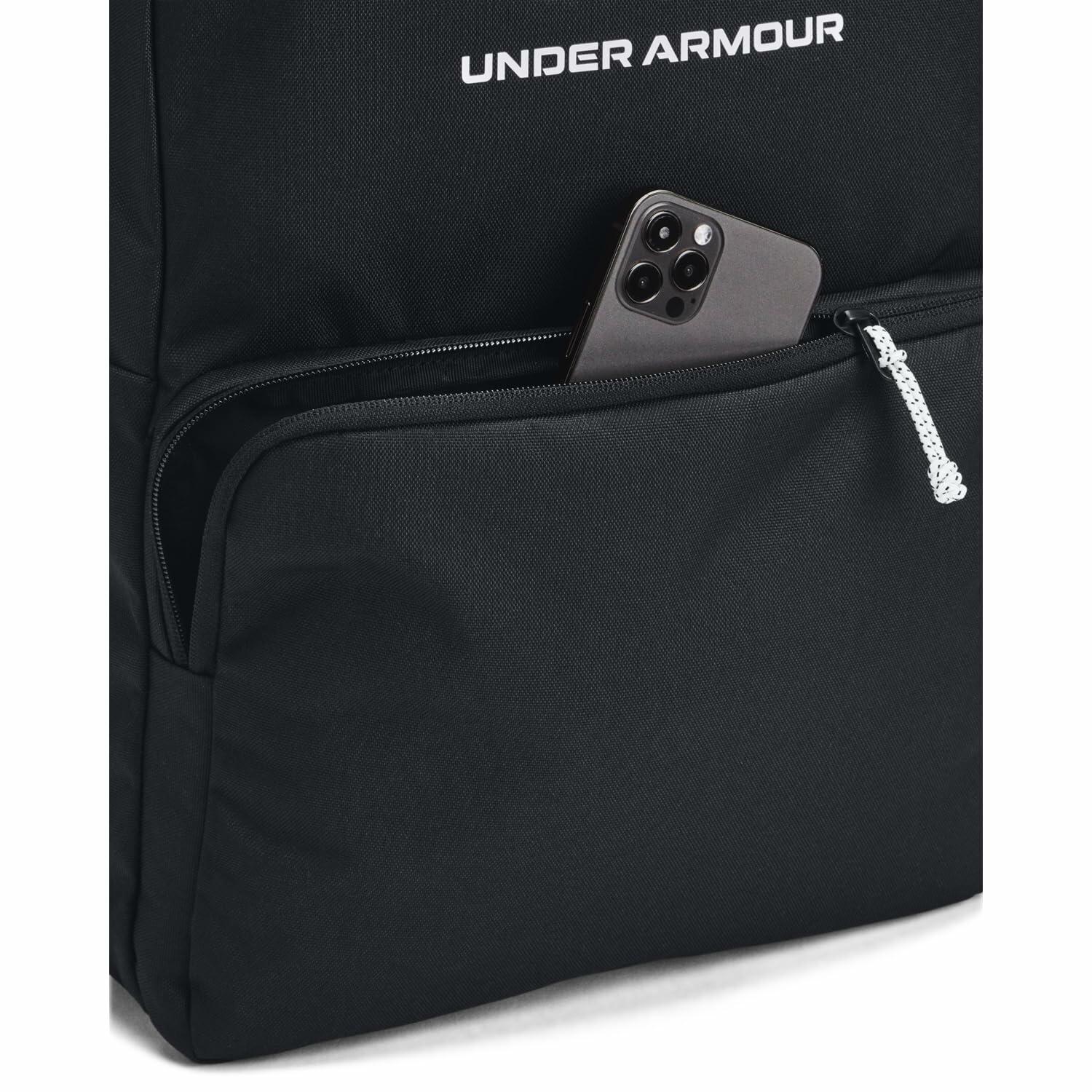 Under Armour Unisex-Adult Loudon Backpack, (001) Black/Black/White