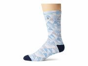 TravisMathew Shake A Leg (White) Men's Crew Cut Socks Shoes