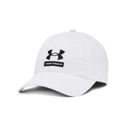 Under Armour Men's Branded Hat , (100) White / White / Black, One Size Fits Most