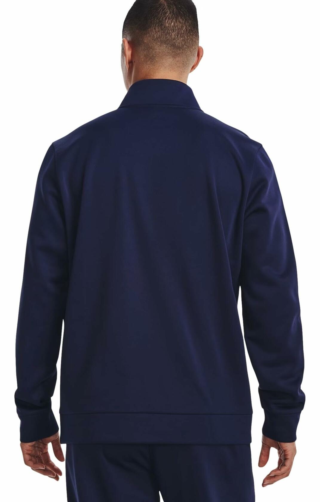 Under Armour Men's Armourfleece 1/4 Zip XX-Large Midnight Navy/White