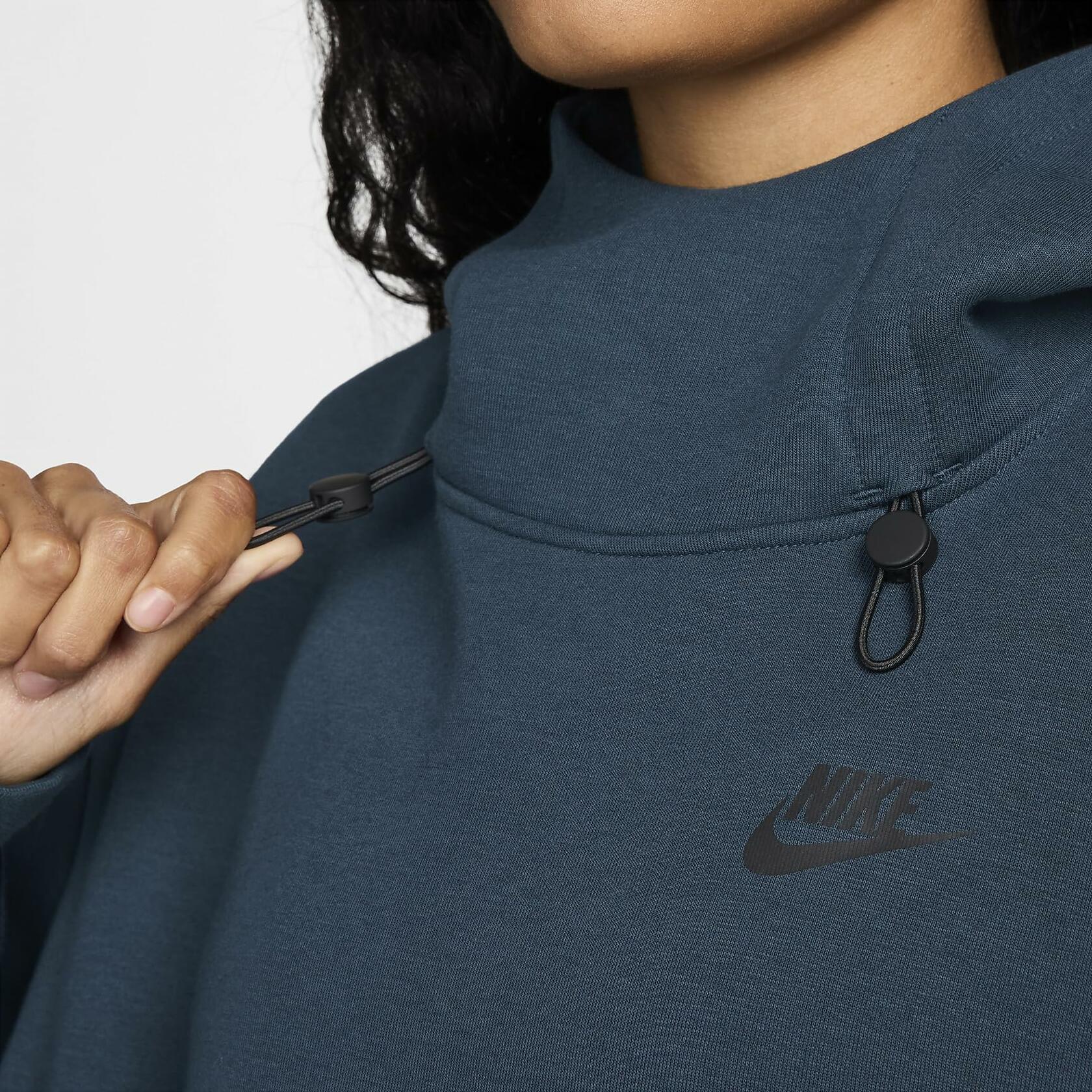 Nike Sportswear Tech Fleece Women's Oversized Hoodie Armory Navy/Black X-Small