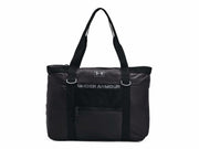 Under Armour Womens Studio Packable Tote Bag, (001) Black / / Metallic Gun Metal