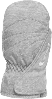 Hot Fingers Youth Zip N Slide Insulated Mittens, Tot Small, Heather Grey