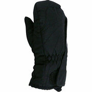 Hot Fingers Youth Zip N Slide Insulated Mittens (Black,Medium)