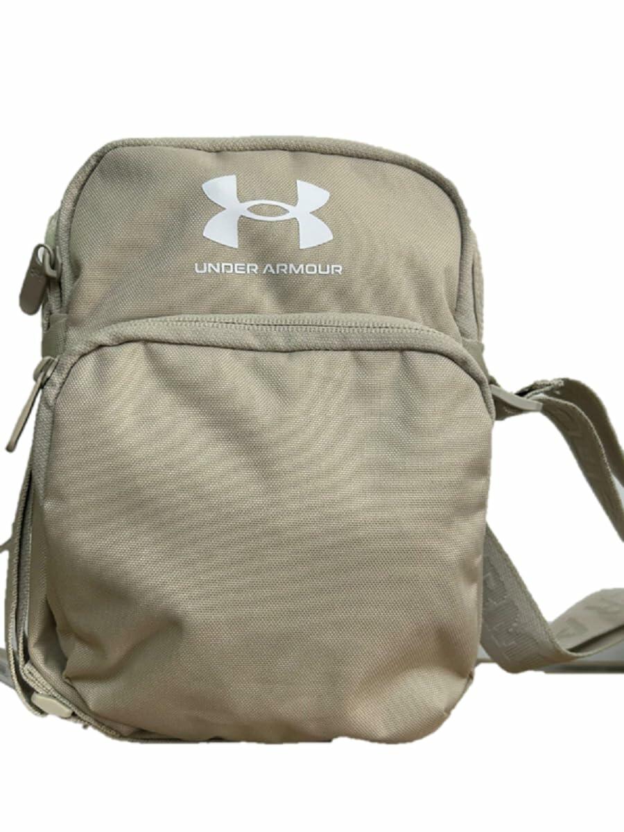 Under Armour UA Loudon Crossbody Bag/Backpack, 4 Litres, Beige