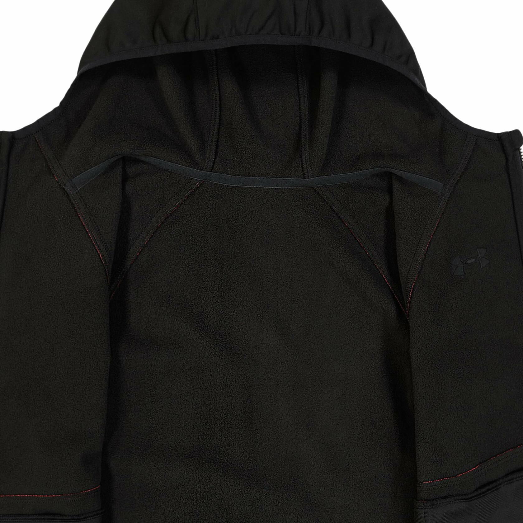 Under Armour Sim Softshell Jacket, Red, Boys 5