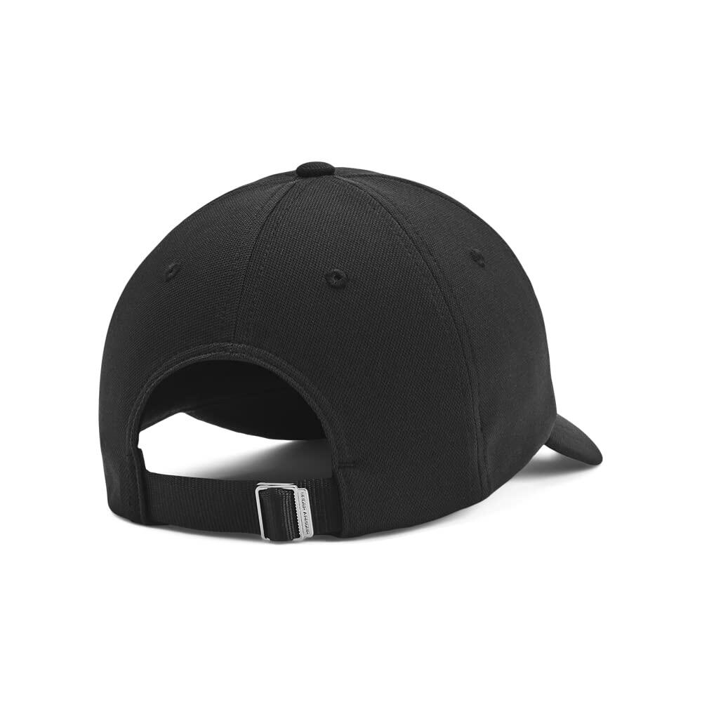 Under Armour Women's Blitzing Cap Adjustable, (001) Black / / White, OSFM