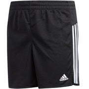 Adidas Girls' Big 5" Mesh Althletic Short, Adi Black, S (7/8)