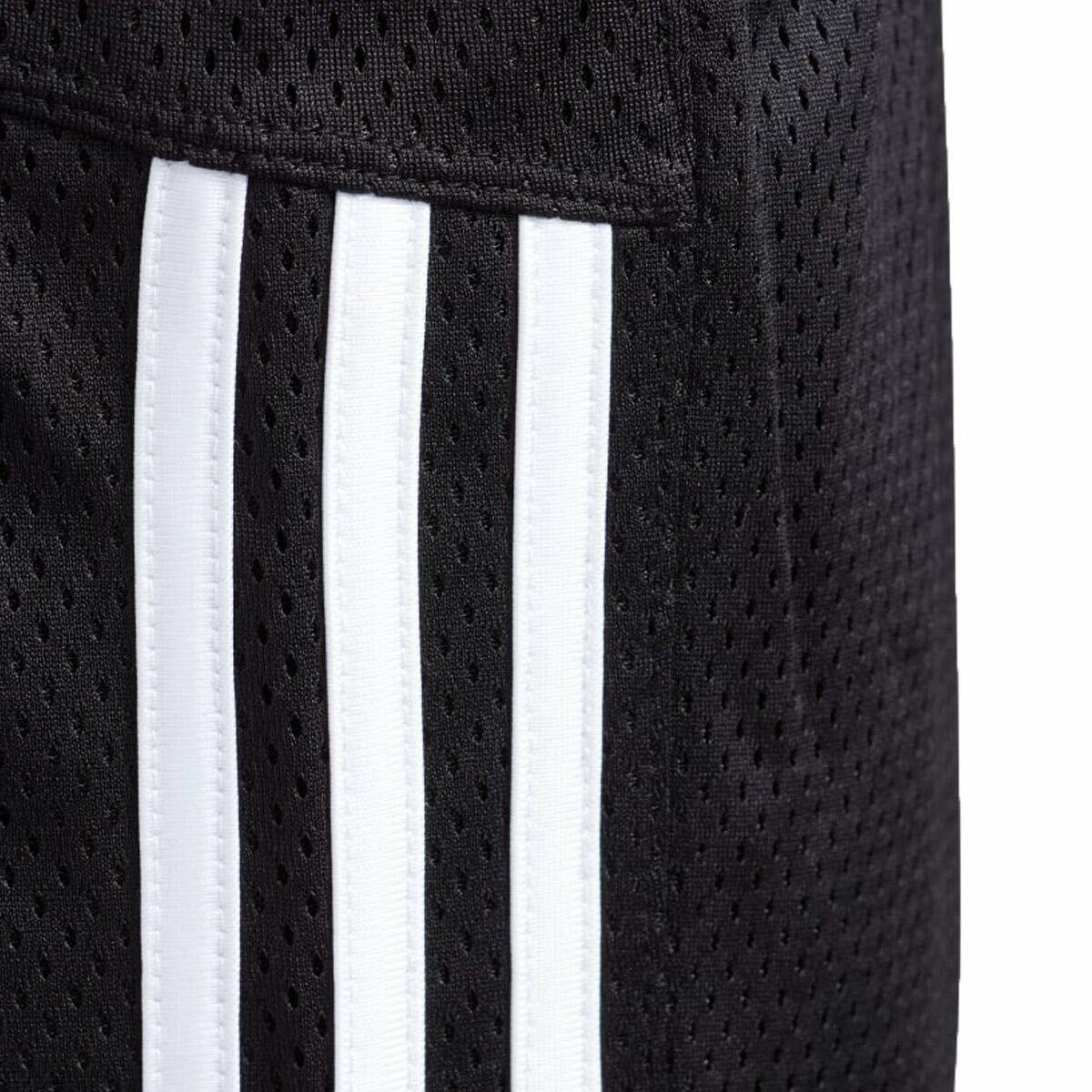 Adidas Girls' Big 5" Mesh Althletic Short, Adi Black, S (7/8)