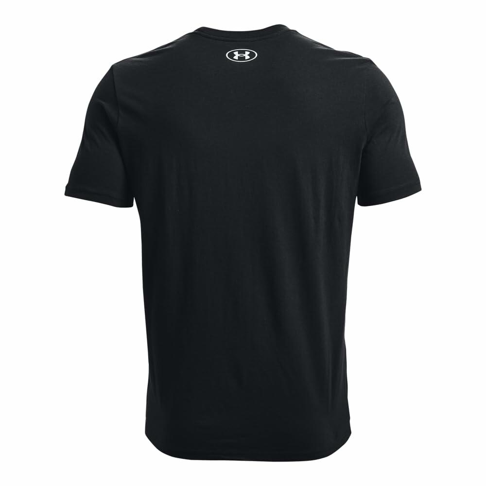 Under Armour Men's Sportstyle Logo Short Sleeve T Shirt, (001) Black / / White, X-Large