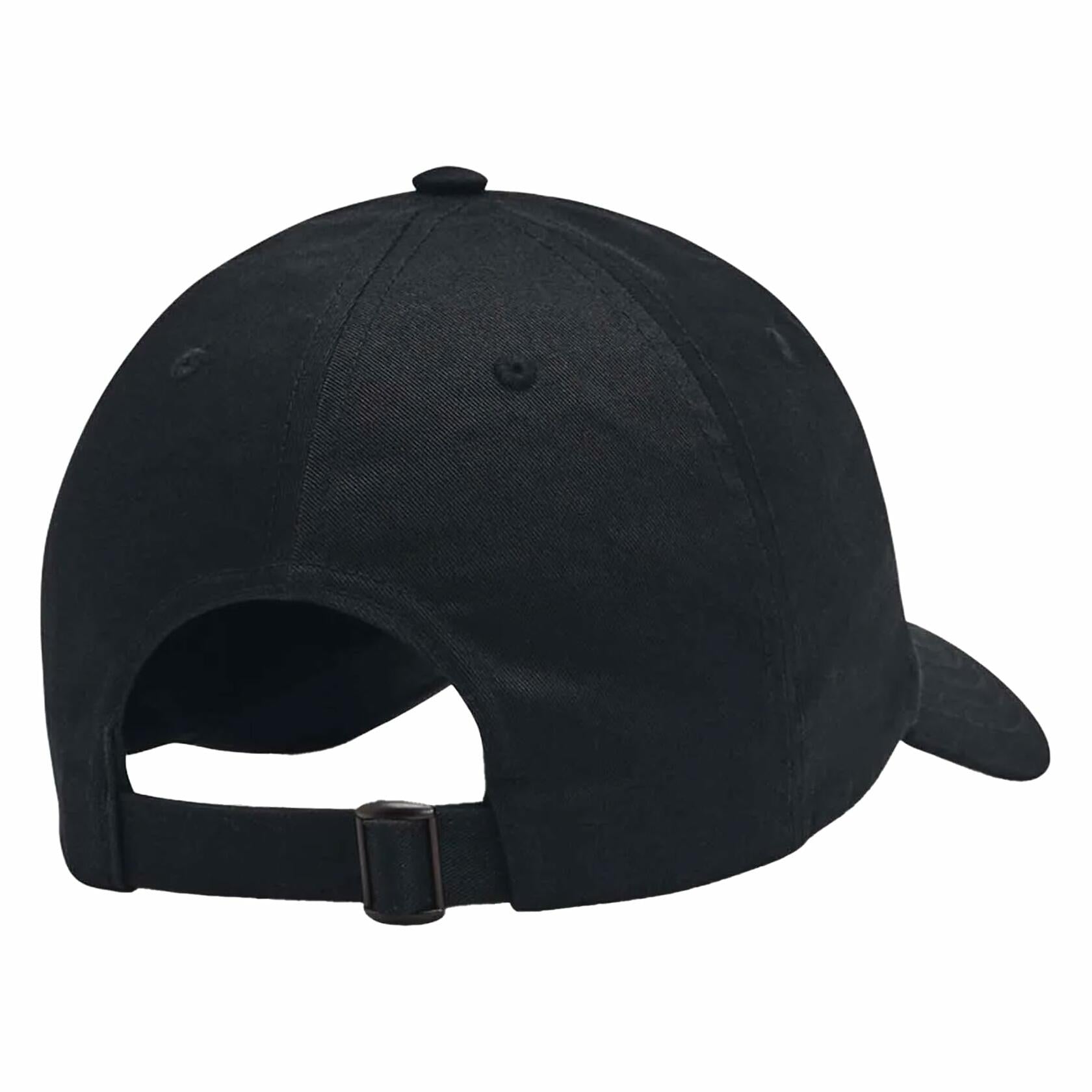 Under Armour Branded Mens Unisex Branded Cap Hat in Black, Black, osz
