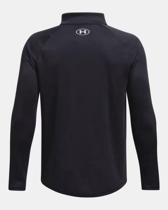 Under Armour Boys MFO Velocity 1/4 Zip Black Size 7