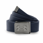 Under Armour UA Webbed Belt OSFA Navy w/Graphite Buckle