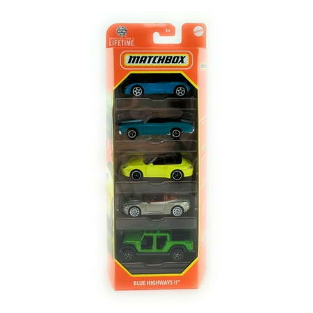 Mattel Matchbox Vehicles No 12 Die Cast 5 Pack 1:64 Scale Cars