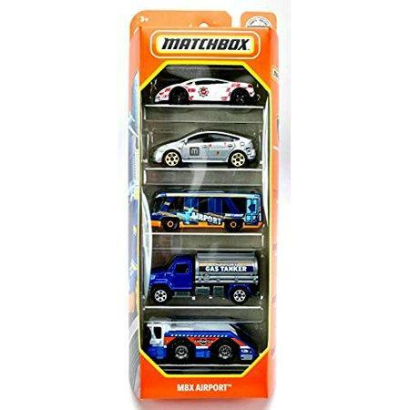 Mattel Matchbox Vehicles No 12 Die Cast 5 Pack 1:64 Scale Cars