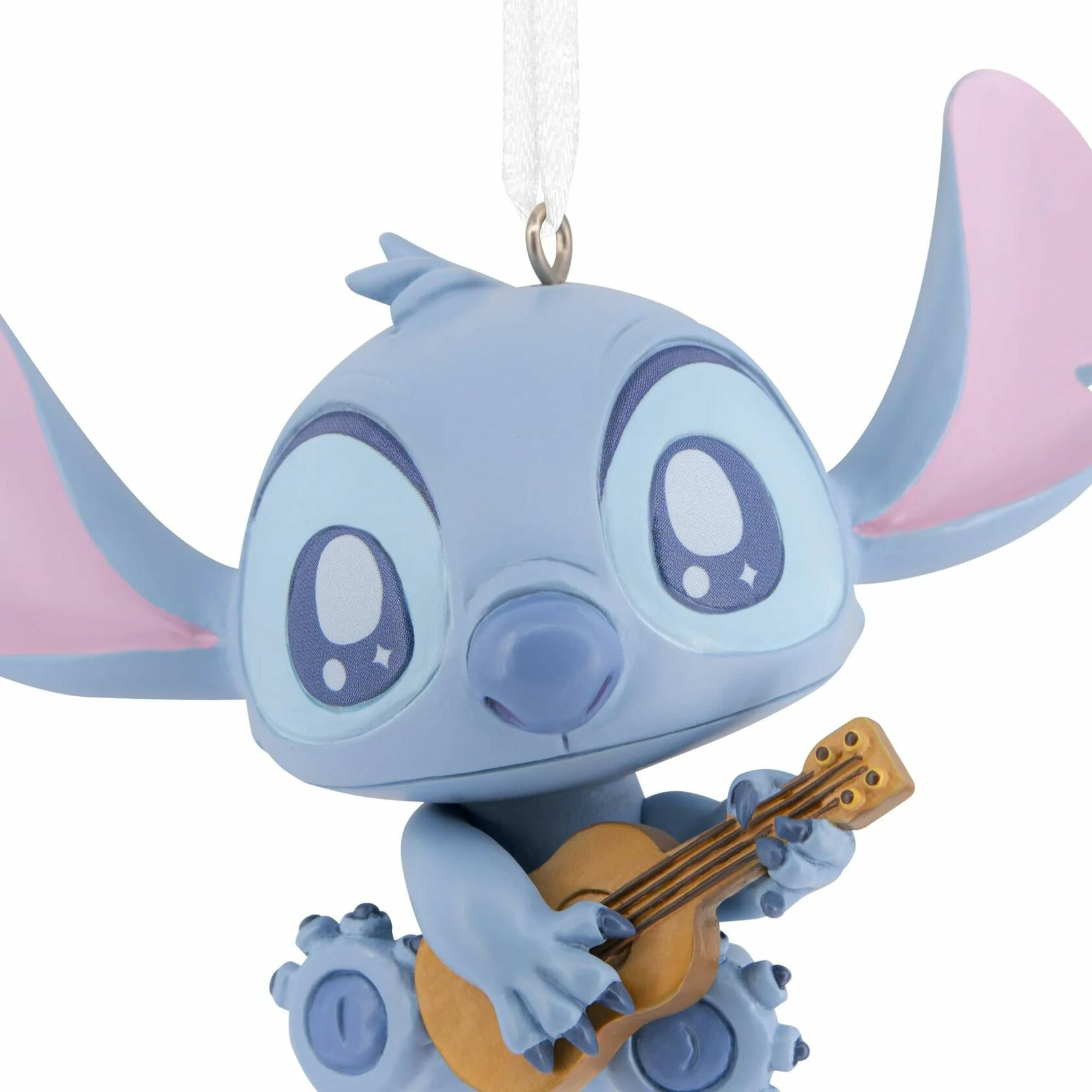 Hallmark Christmas Ornament (Disney Stitch with Guitar), 1 Count