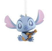 Hallmark Christmas Ornament (Disney Stitch with Guitar), 1 Count
