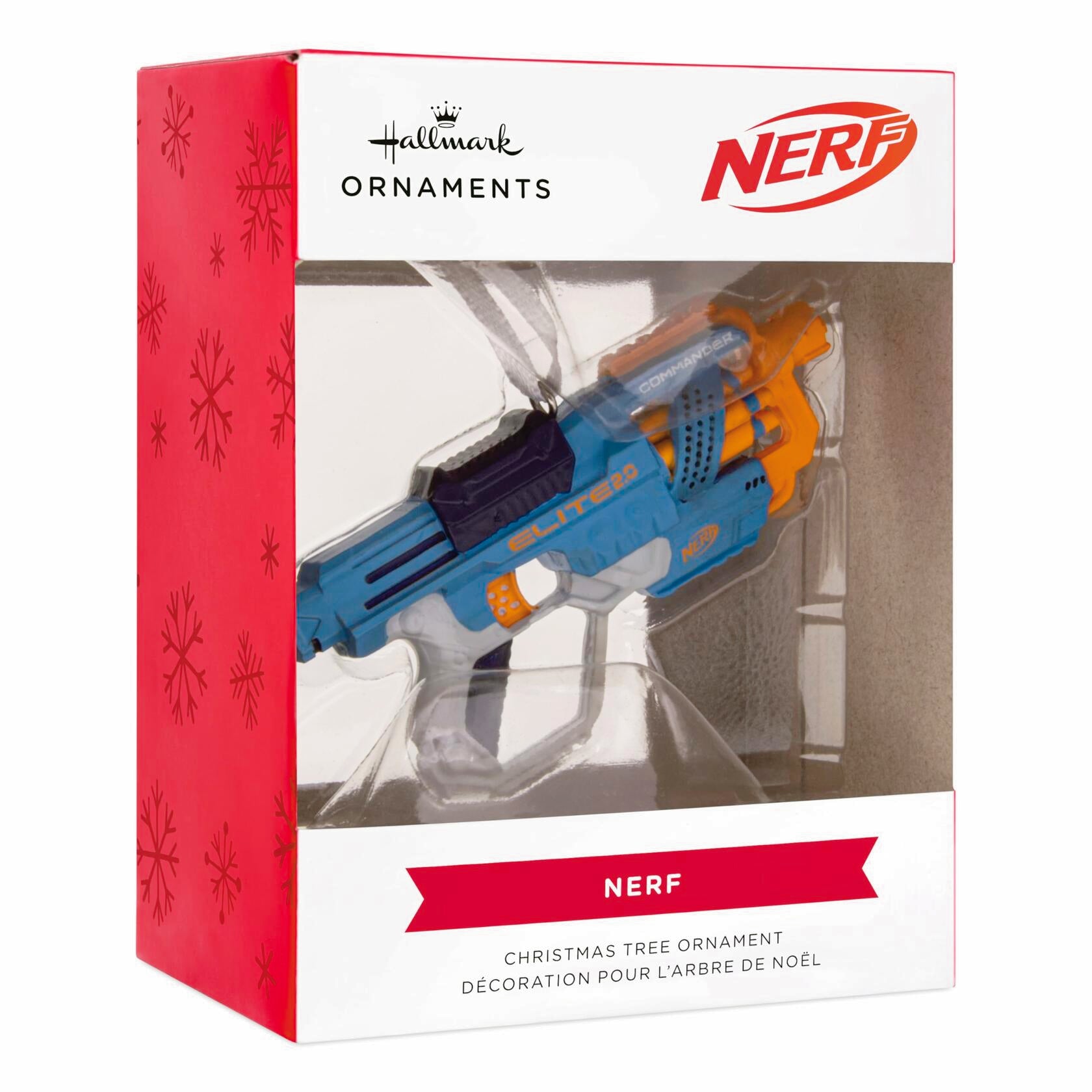 Hallmark Christmas Ornament (Hasbro Nerf Elite 2.0 Commander Dart Blaster)