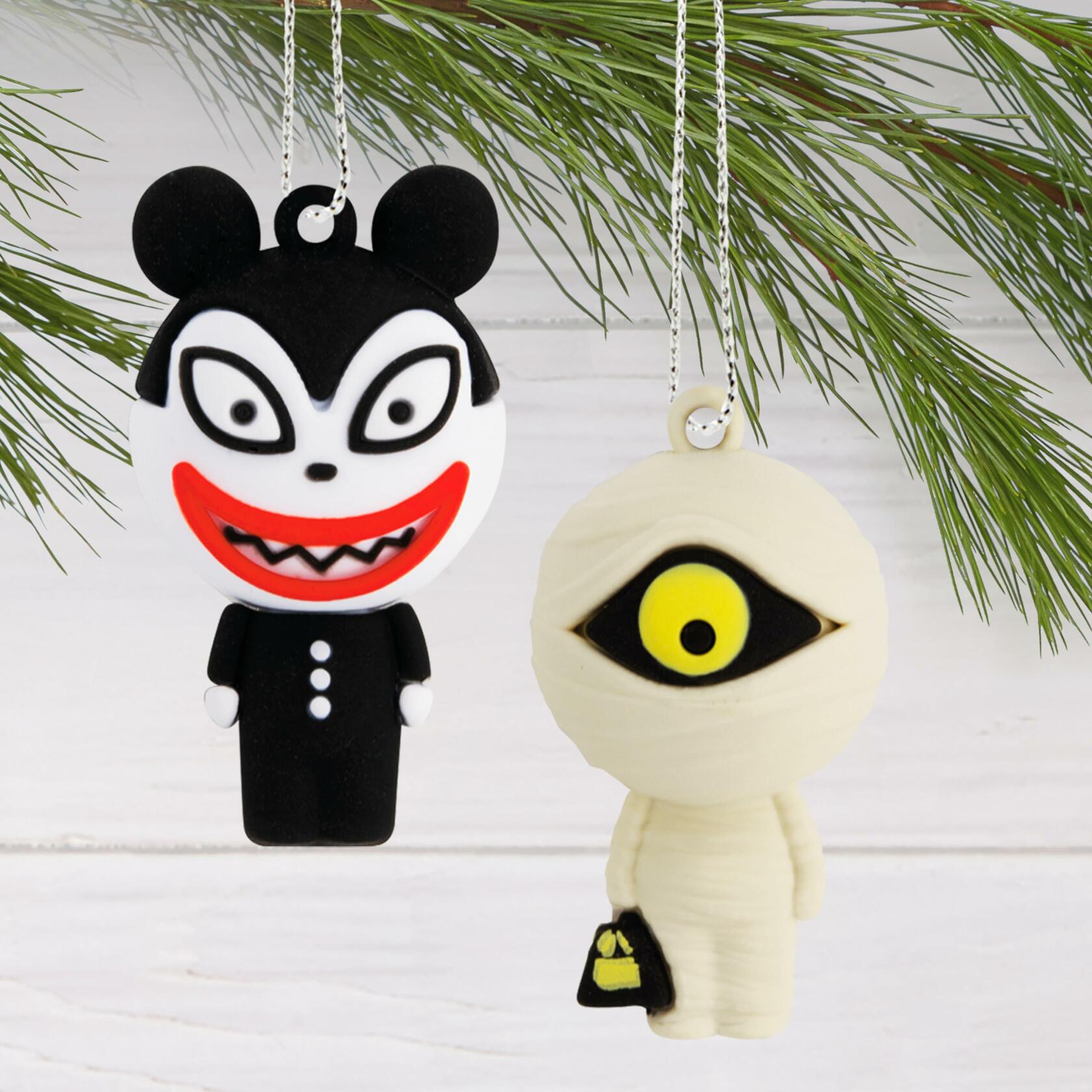 Hallmark Disney Nightmare before Christmas Countdown Calendar w 12 Mini Ornament