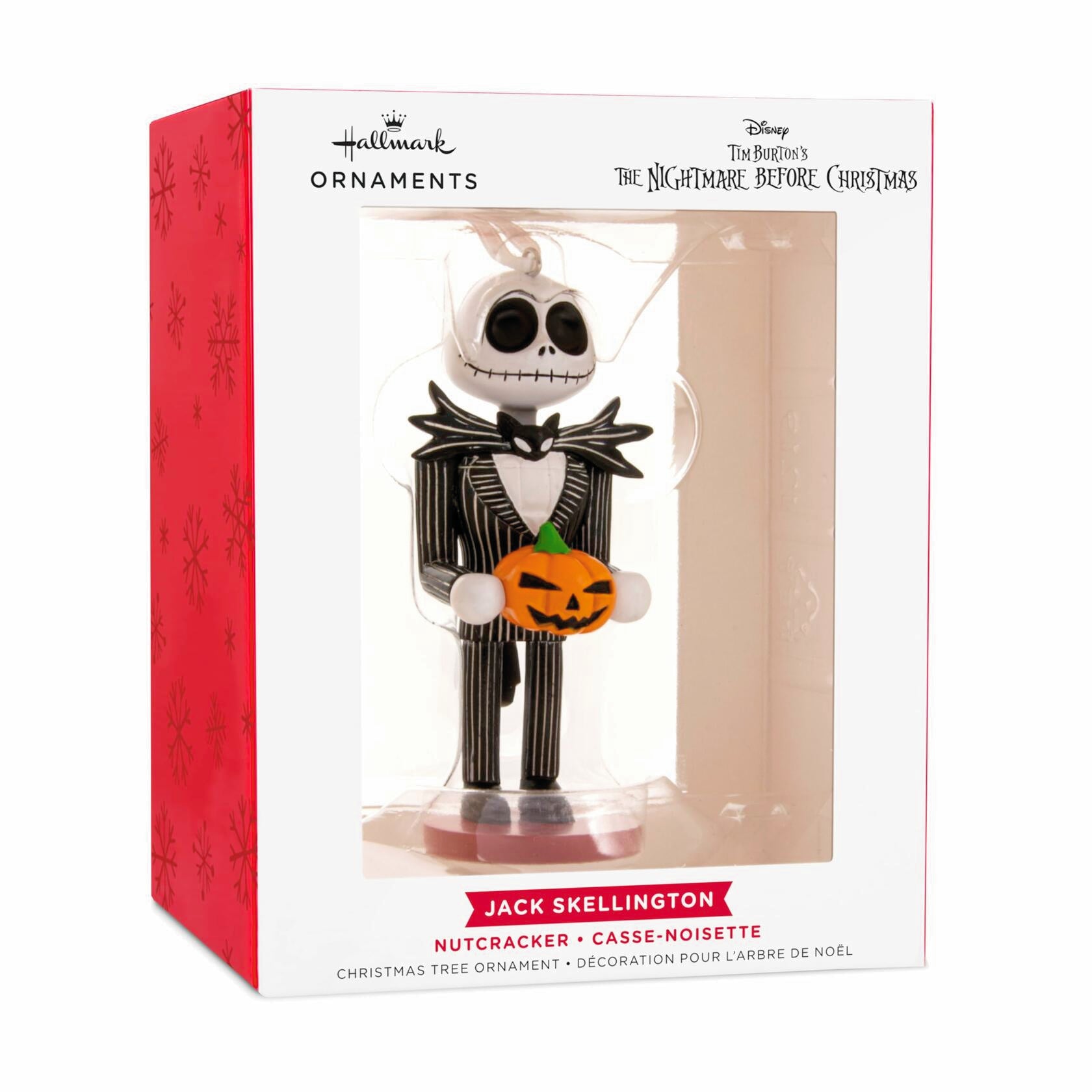 Hallmark Christmas Ornament Nightmare before Christmas Skellington Nutcracker