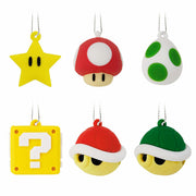 Hallmark Nintendo Super Mario Mini Christmas Ornaments Set of 6