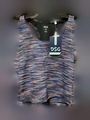 DSG Women's Momuntum Crop Tank XS Black Rainbow