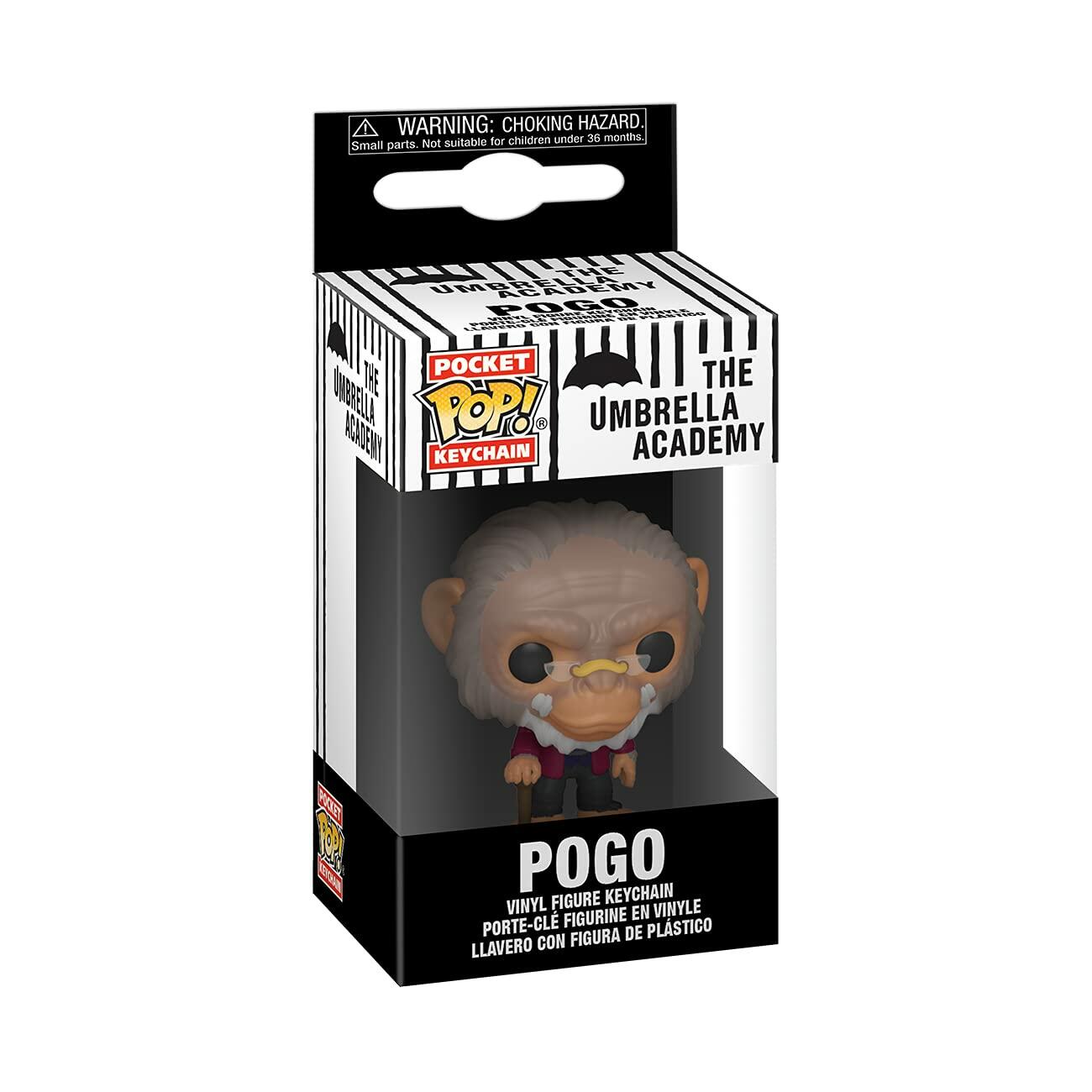Funko POP Keychain: Umbrella Academy - Pogo, Multicolor, 2 inches