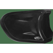 Rawlings Universal EXT Batting Helmet Extension Piece  Left Handed Batters Black