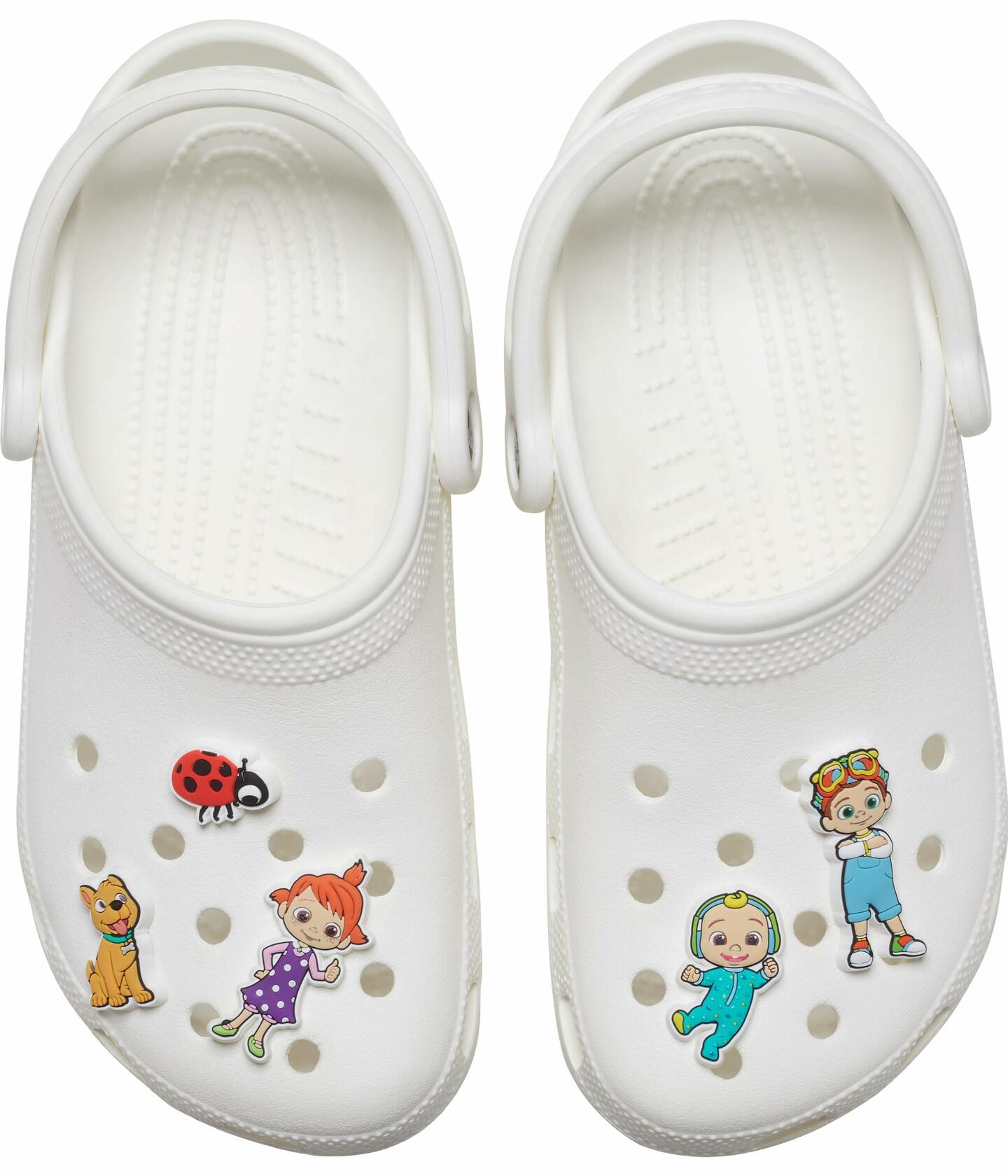 Crocs® Jibbitz Charms – Mixed Characters for Kids Shoes – Cocomelon 5-Pack