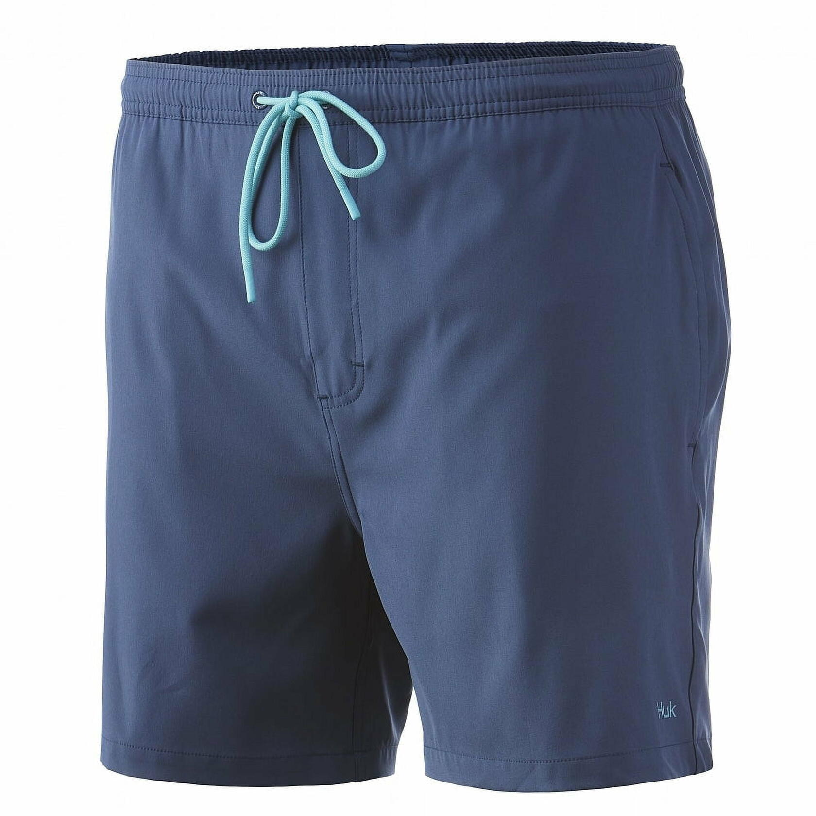 HUK Pursuit Volley Swim Short Overcast Grey, Medium Shorts