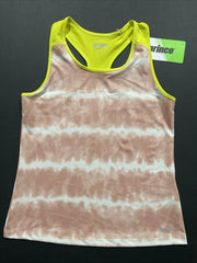 Prince Girl's Fashion Print Tank Pink Wave