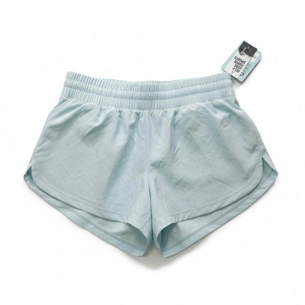 DSG Women High Rise Stride Shorts Lined Cyan Size S