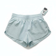 DSG Women High Rise Stride Shorts Lined Cyan Size S