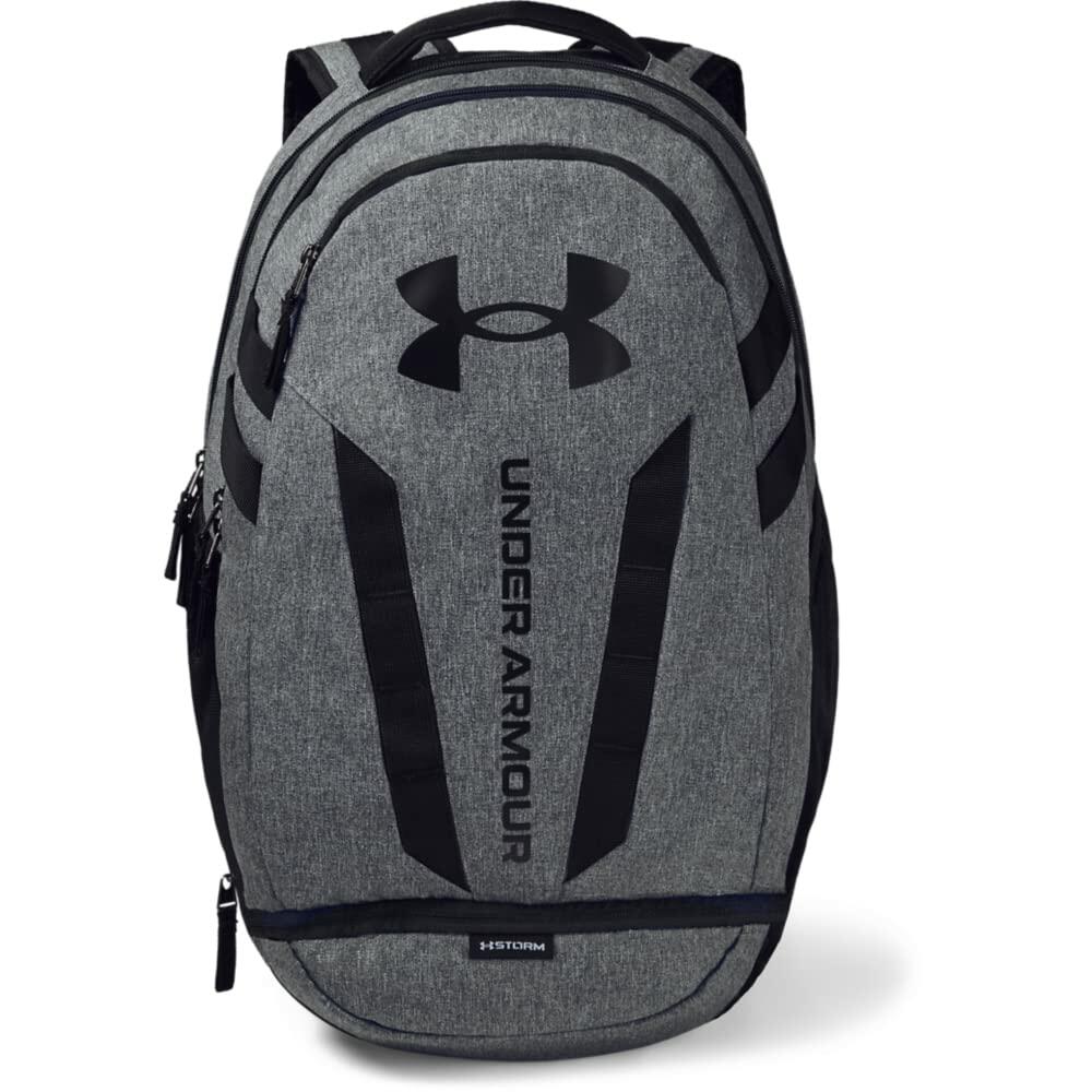 Under Armour Unisex-Adult Hustle 5.0 Backpack , Black (002)/Black