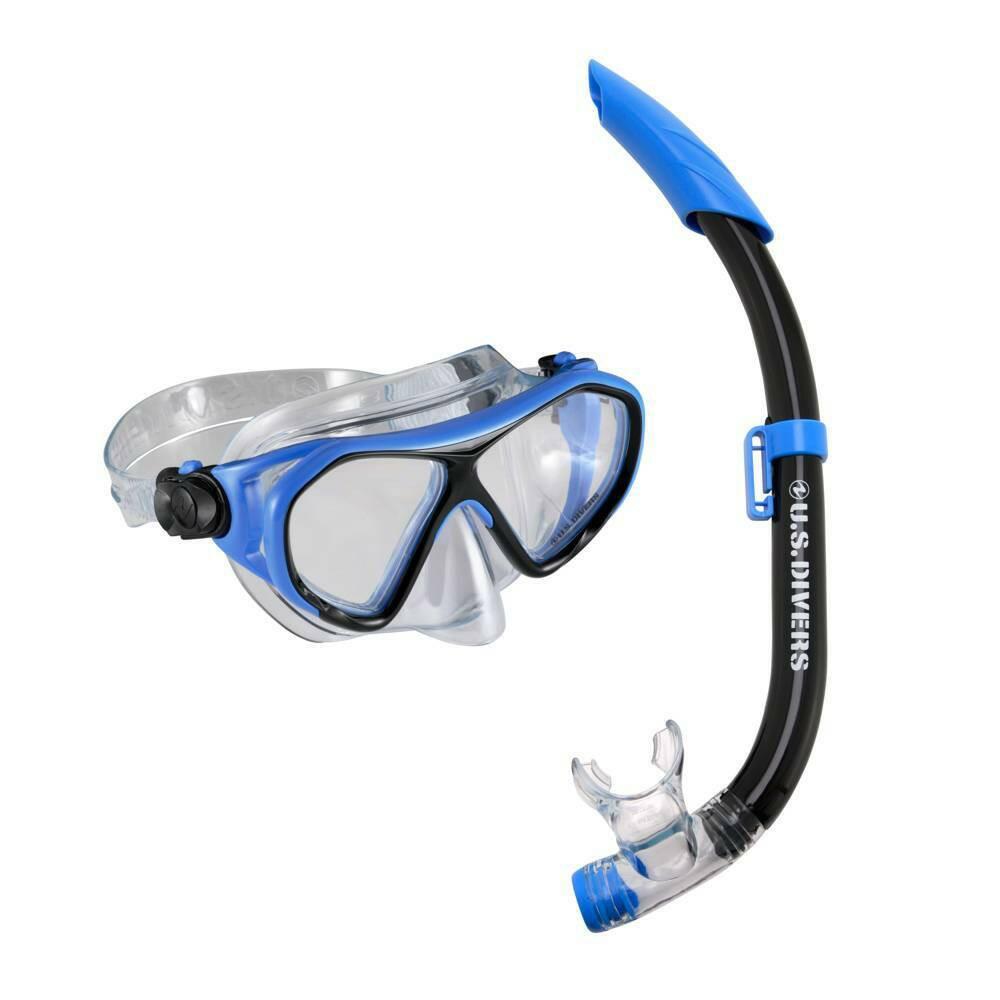 US Divers Dorado Jr Kids' Snorkel Set - Blue