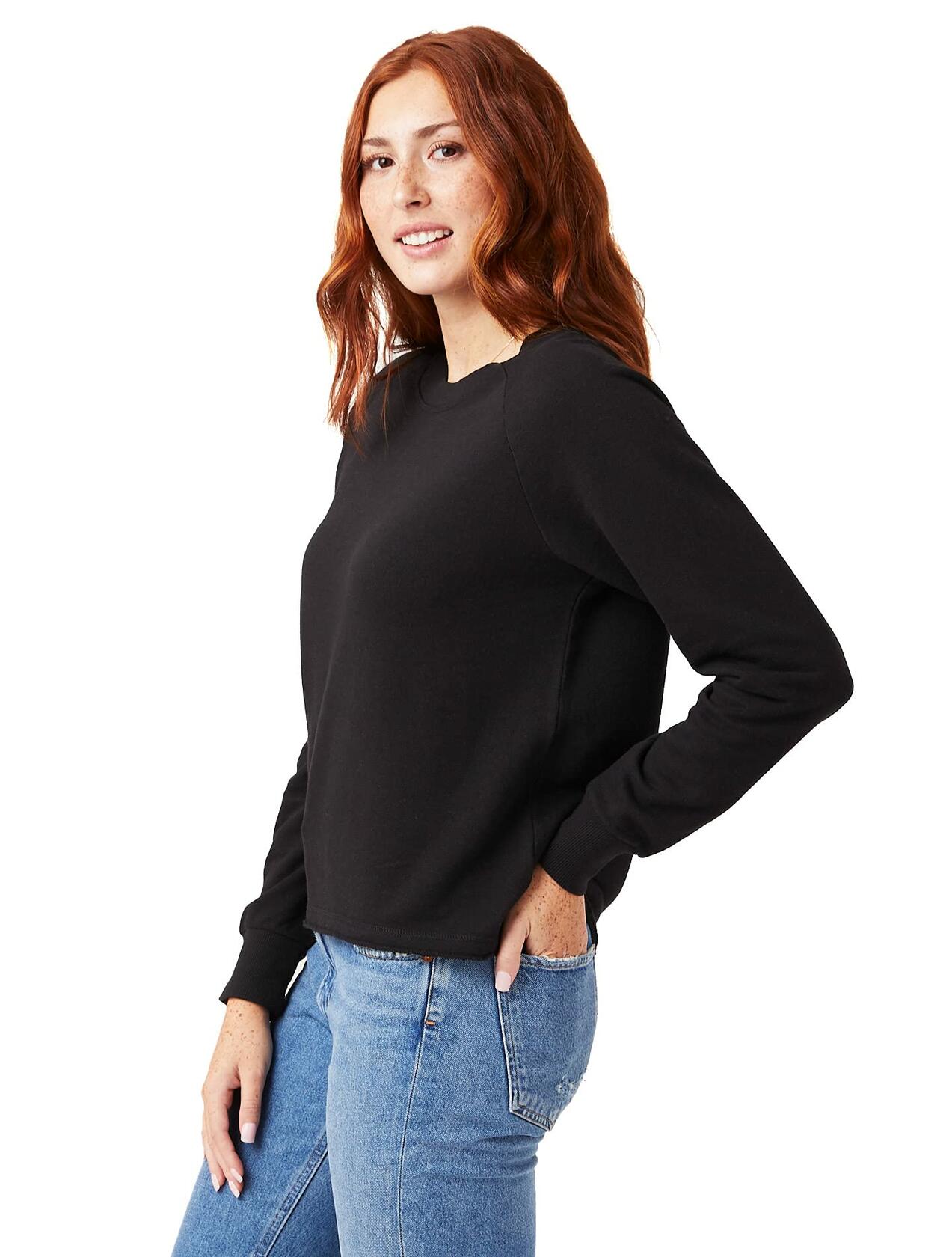 Alternative Apparel Lazy Day Pullover Black, Large
