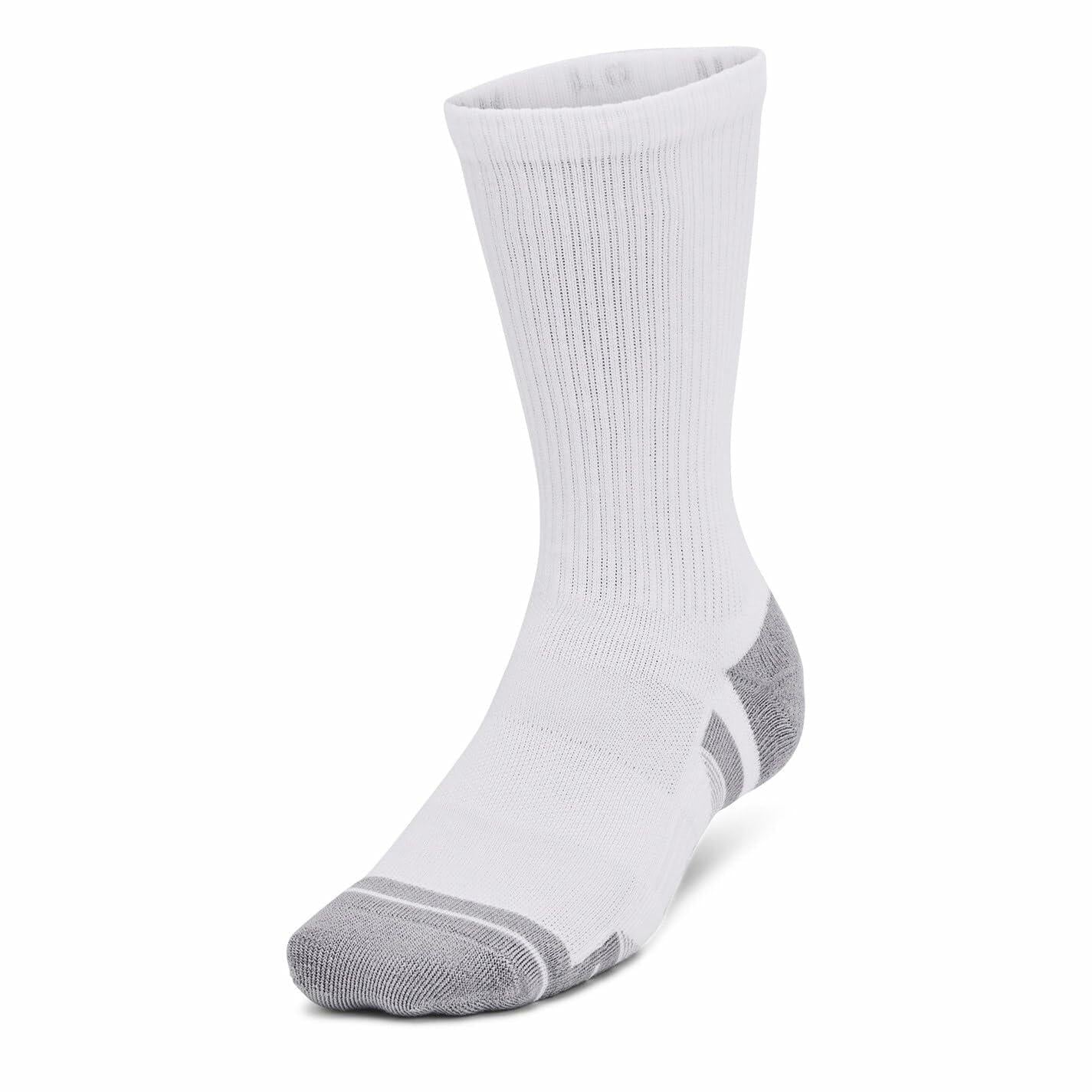 Under Armour Unisex Performance Tech Crew Socks Accessories - 3-Pack XL