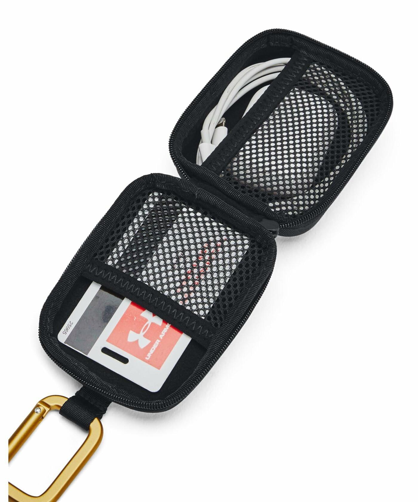 Under Armour Unisex-Adult Micro Essentials Container, (006) Black/Metallic Gold