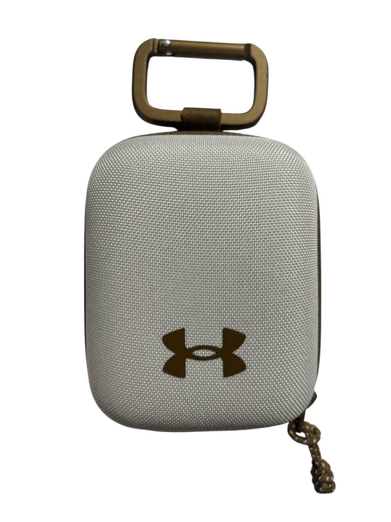 Under Armour Unisex-Adult Micro Essentials Container, (110) Off White/Brown