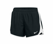 Nike Women's Dri Fit Tempo Running Shorts Black/White Size Small