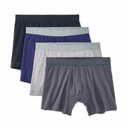 Goodfellow & Co Men's Support Pouch Boxer Briefs 4pk - Large Black/Blue/Gray)