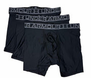 Under Armour Essential Tech Mesh Boxerjock 6" Inseam 3-Pack X-Large, Black