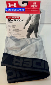 UA Original Series Printed Men's Boxerjock XXL, Gray