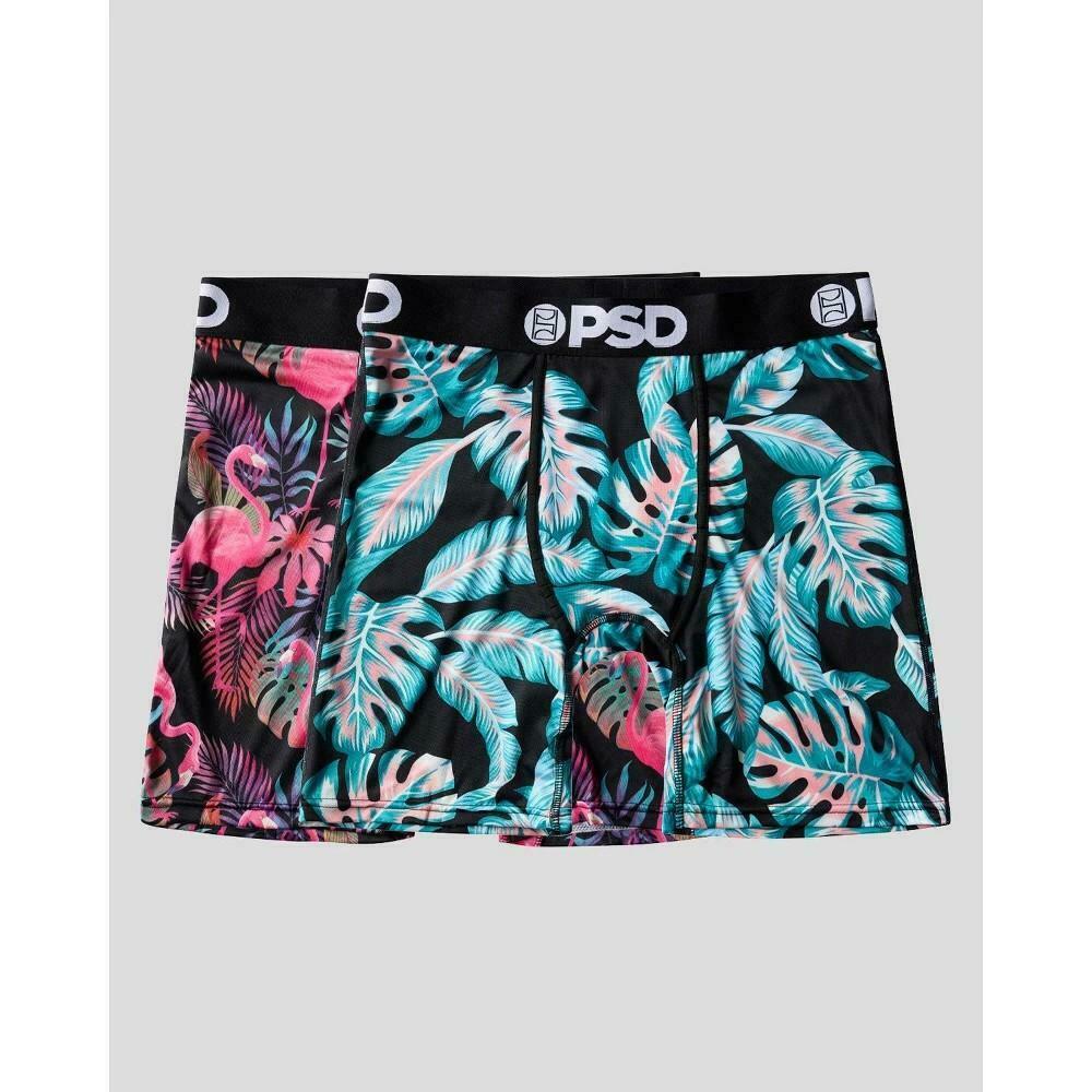 PSD Men's Jungle Vibes 2-Pack Boxer Brief, Multi, XXL