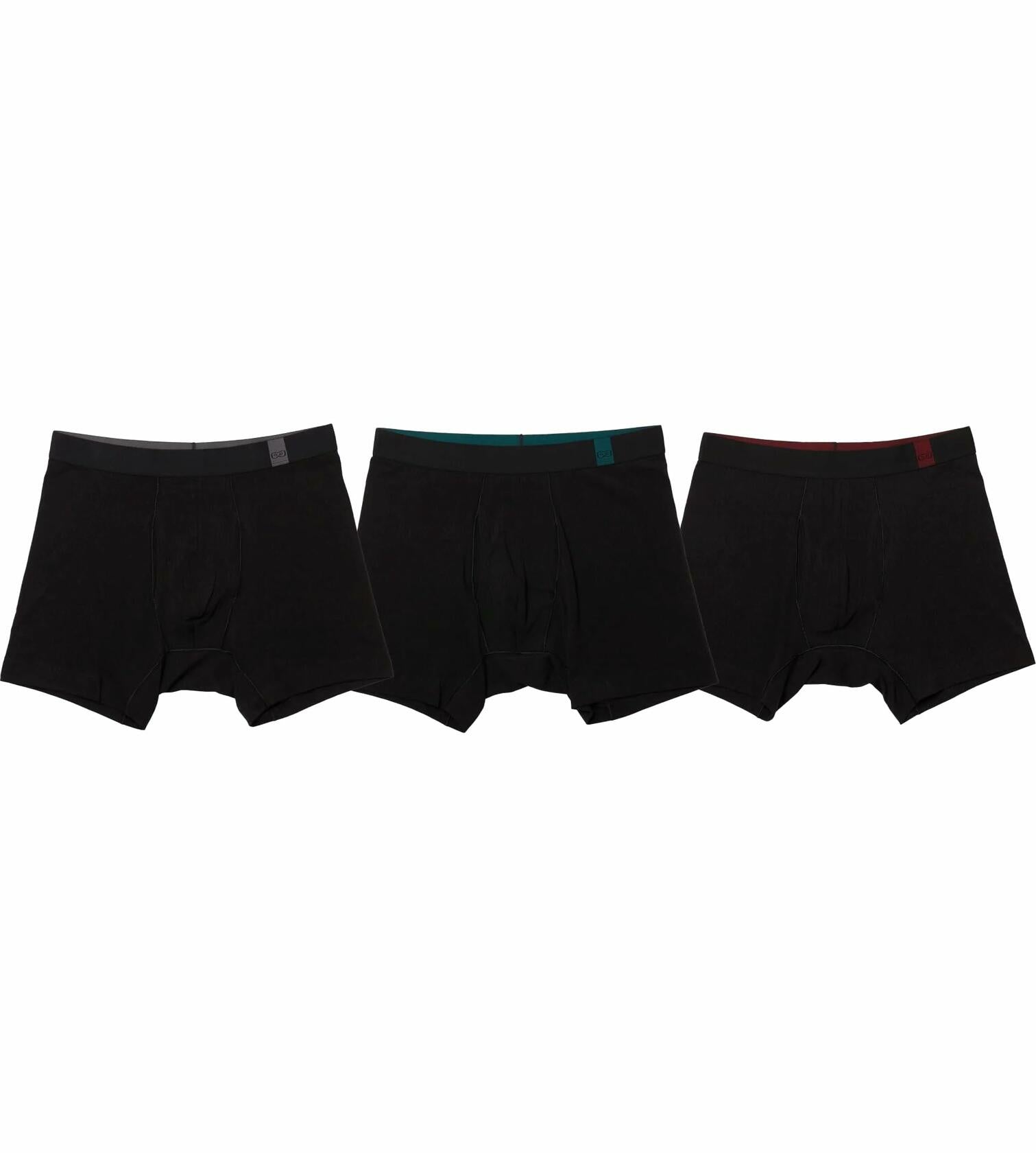Pair of Thieves Superiair Boxer Briefs for Men 3 Pack - Ultra Soft - Assorted M