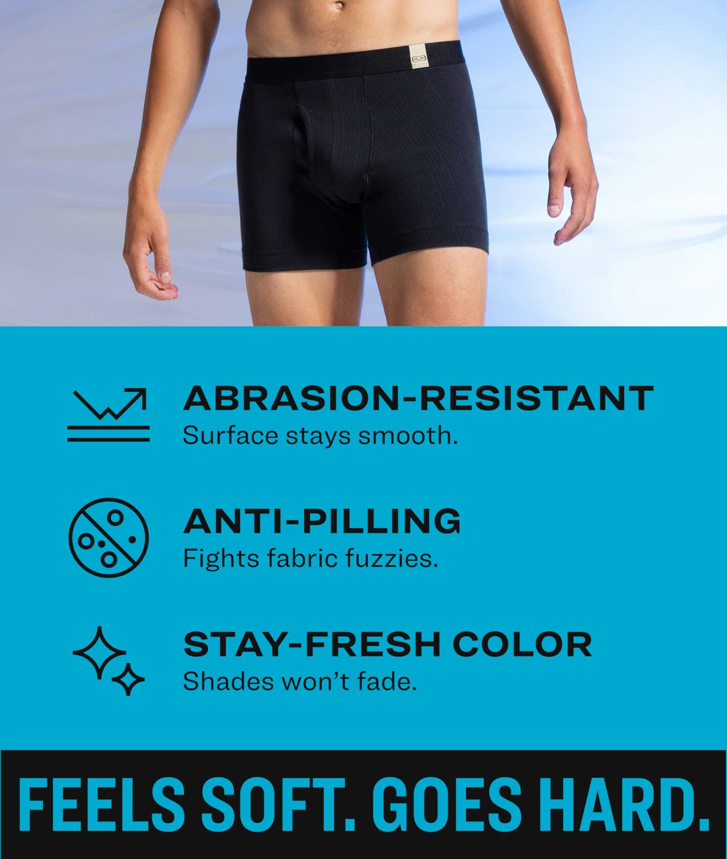 Pair of Thieves Superiair Boxer Briefs for Men 3 Pack - Ultra Soft - Assorted M