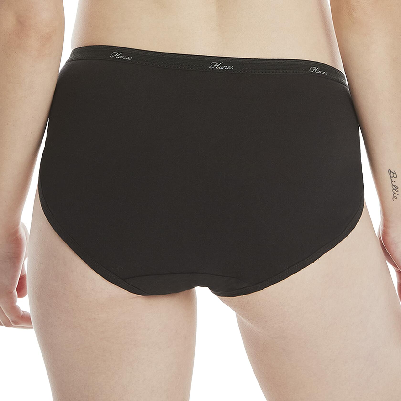 Hanes Hi-Cut Panties Panty 10 Pack Womens Underwear Assorted Colors Cotton 8/XL