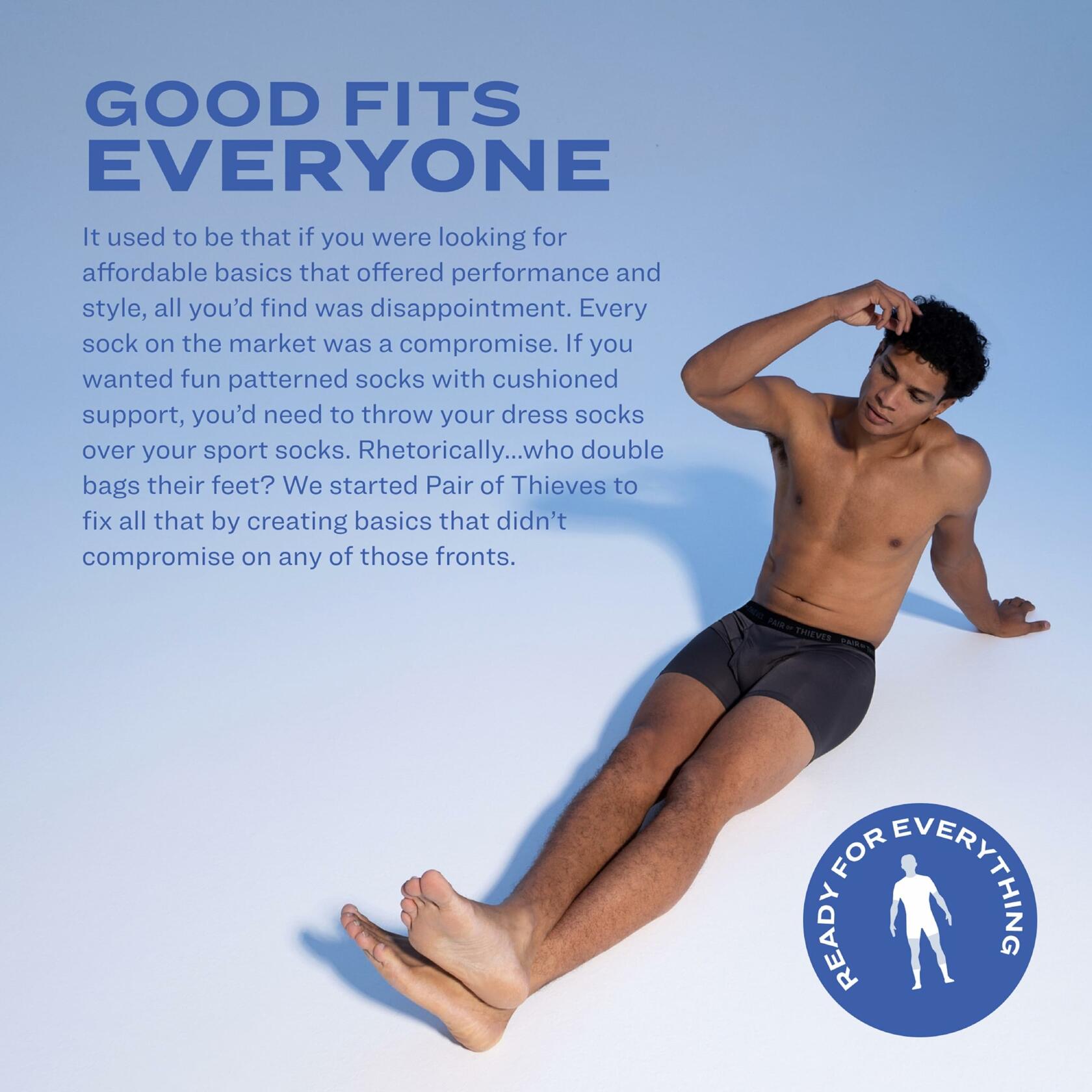 Pair of Thieves Mens SuperCool Boxer Underwear with Zoned Air Vents Black/Pink L