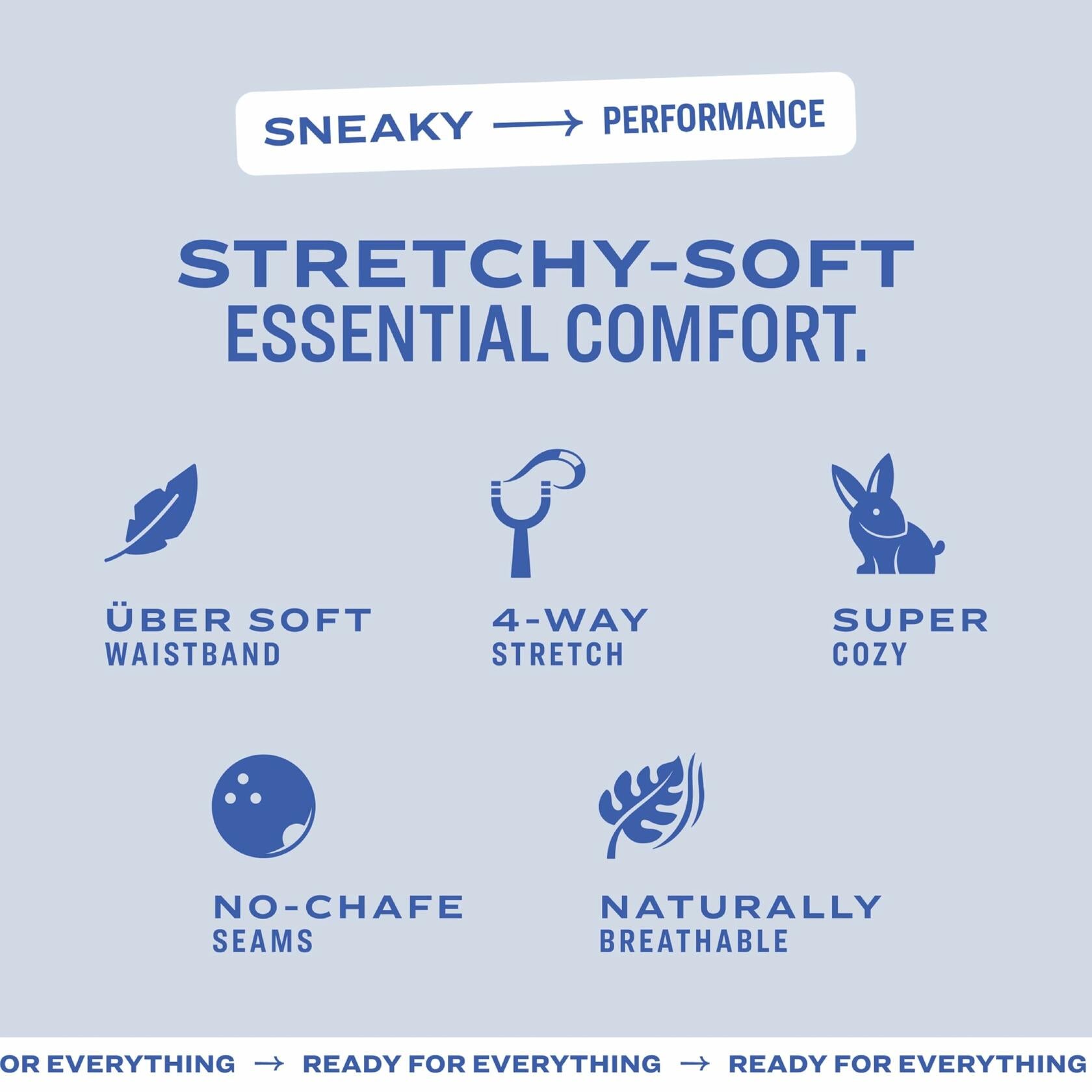 Pair of Thieves Mens SuperCool Boxer Underwear with Zoned Air Vents Black/Pink L